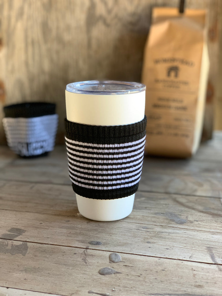 Slippy Reusable Cup Sleeve  White Horse Coffee Roasters Jenkintown